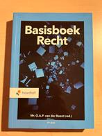 Basisboek recht - Van der Roest, Ophalen of Verzenden, Zo goed als nieuw