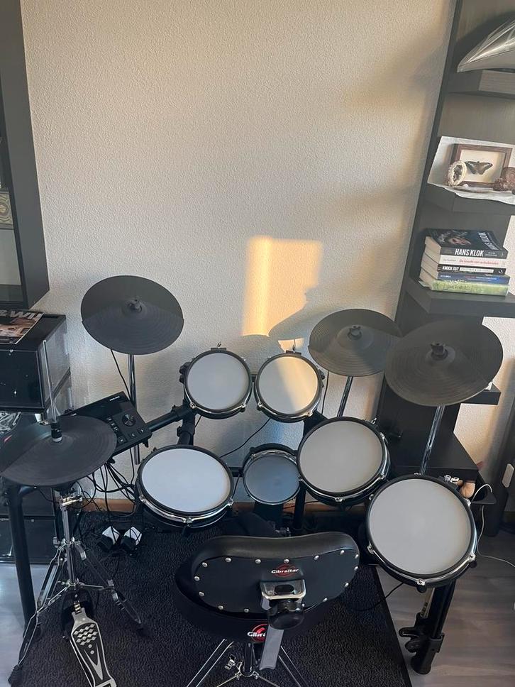 E-drum set Millenium MPS-850, Muziek en Instrumenten, Drumstellen en Slagwerk, Zo goed als nieuw, Overige merken, Elektronisch