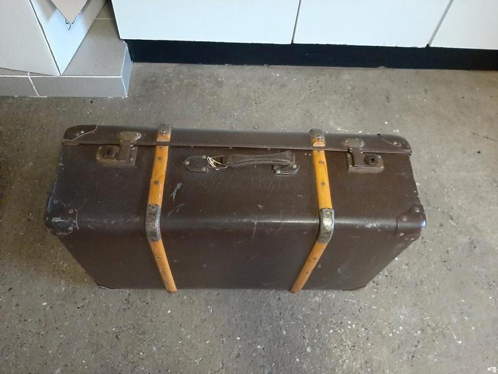 Vintage Hutkoffer - Decoratie & Opslag, Antiek en Kunst, Antiek | Woonaccessoires, Ophalen of Verzenden