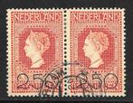 Nvph 105 paar gebruikt cw 250,00++ lees, Postzegels en Munten, Postzegels | Nederland, Ophalen of Verzenden