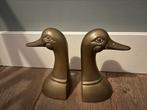 Retro vintage messing boekensteunen eend, Antiek en Kunst, Antiek | Koper en Brons, Ophalen