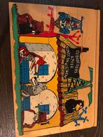Houten puzzel Fabeltjeskrant, Ophalen, 2 tot 4 jaar, Gebruikt, 10 tot 50 stukjes