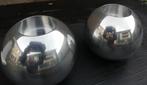 IKEA NASSJO. Kandelaar. Aluminium. 2 st. 1990., Huis en Inrichting, Woonaccessoires | Kandelaars en Kaarsen, Ophalen, Overige kleuren