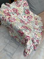 Vintage Tafelkleed met afbeeldingen van bloemen , Ophalen of Verzenden
