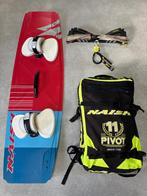 Naish Pivot 11m + Naish Motion 142x42 + Naish Bar, Ophalen, Gebruikt, Kitesurf-set, Twintip
