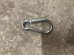 RVS karabijnhaak 8x80mm, Mozartstraat 51 6245 GX EIjsden, Overige typen, Nieuw, Ophalen of Verzenden