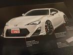 Brochure Toyota GT86 accessoires 2013, Boeken, Ophalen of Verzenden, Zo goed als nieuw, Toyota