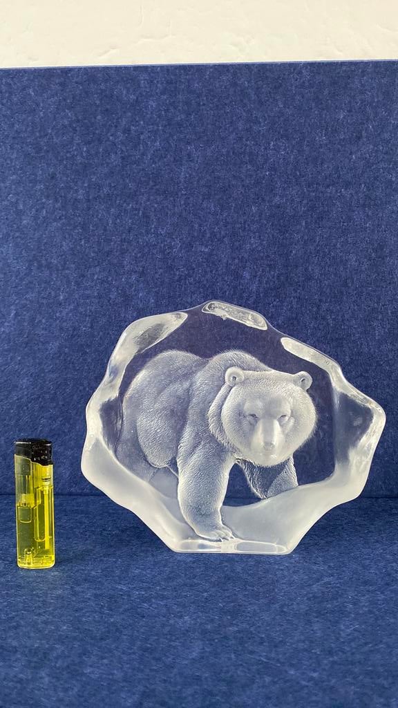 Mats Jonasson Sweden glassculptuur, Antiek en Kunst, Ophalen of Verzenden