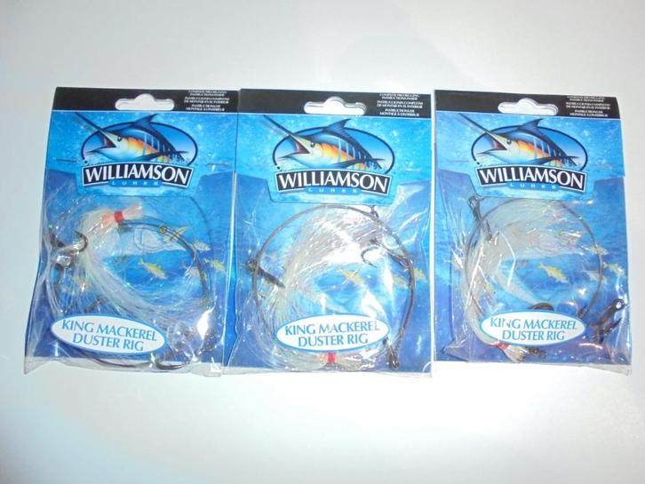 Big Game Williamson King Mackerel Duster Rig Wire Staaldraad, Watersport en Boten, Hengelsport | Zeevissen, Nieuw, Overige typen