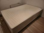 Boxspring met matras 140*200, Gebruikt, Eenvoudig, Wit, Tweepersoons