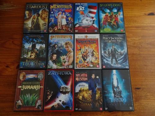 Familie dvds: Jumanji + Scooby Doo + Tron Legacy + Zathura, Cd's en Dvd's, Dvd's | Kinderen en Jeugd, Zo goed als nieuw, Film