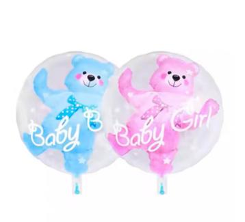 Gender reveal/ kraamfeest ballonnen beschikbaar voor biedingen