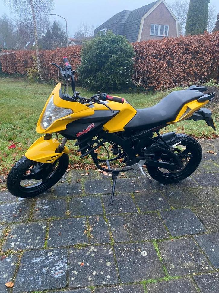 Schakelbrommer, 2 takt, Malaguti Drakon, project, Fietsen en Brommers, Brommers | Crossbrommers, Gebruikt, Overige merken, Ophalen