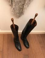 Oude heren rij laarzen maat 43 zwart, Ophalen of Verzenden