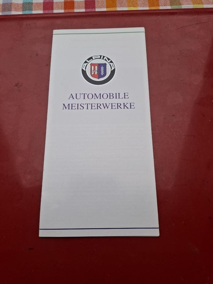 Alpina BMW Modellenfolder 3-1993, Boeken, Auto's | Folders en Tijdschriften, Nieuw, BMW, Verzenden