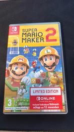 Super Mario Maker 2, Avontuur en Actie, Online, Ophalen of Verzenden, Zo goed als nieuw