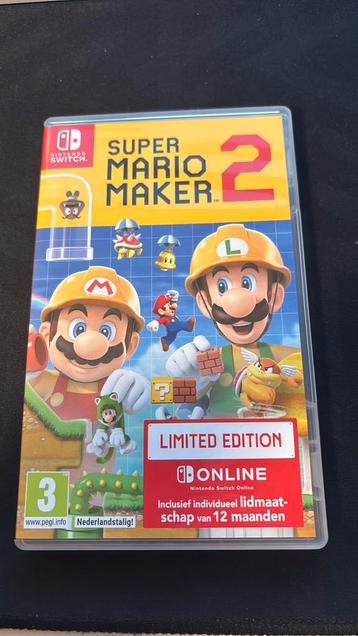Super Mario Maker 2 beschikbaar voor biedingen
