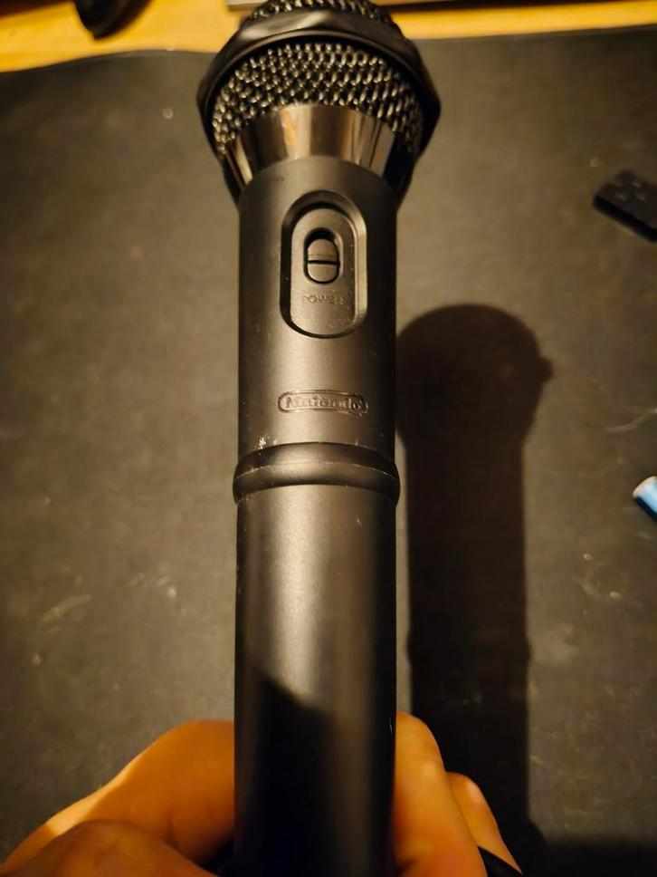 Nintendo Wii U Microfoon - Zwart, Spelcomputers en Games, Games | Nintendo Wii U, Zo goed als nieuw, Muziek, 3 spelers of meer