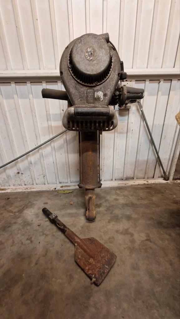 Wacker Benzine Breekhamer - Opknapper, Doe-het-zelf en Verbouw, Gereedschap | Overige machines, Gebruikt, Ophalen