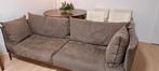 Moroso Gentry Italiaans design 3-zitsbank.Topkwaliteit suede, Overige materialen, Driepersoons, 75 tot 100 cm, Ophalen of Verzenden