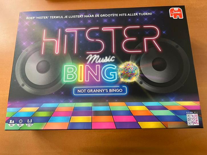Hitster bingo Nieuw !!, Hobby en Vrije tijd, Gezelschapsspellen | Bordspellen, Nieuw, Vijf spelers of meer, Ophalen of Verzenden
