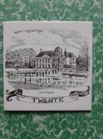 tegeltje Huis Singraven te Denekamp., Ophalen of Verzenden, Gebruikt