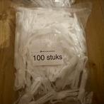 Gordijnhaken - 100 stuks - Nieuw, Ophalen of Verzenden, Nieuw, Wit