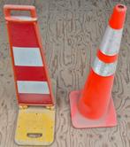 Pion 90 cm / Verkeerskegel / Afbakeningskegel  en afbakening, Doe-het-zelf en Verbouw, Ophalen, Gebruikt