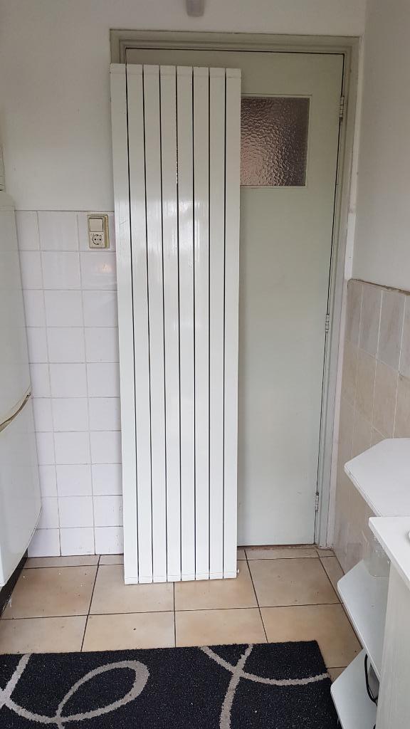 Te koop: verticale designradiator merk Vasco, Doe-het-zelf en Verbouw, Verwarming en Radiatoren, Gebruikt, Radiator, 800 watt of meer