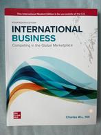 International Business - Charles W.L. Hill - Editie 14, Ophalen of Verzenden, Gamma, Zo goed als nieuw, WO