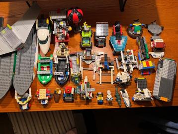 Grote hoeveelheid LEGO: Voertuigen, Poppetjes en losse lego! beschikbaar voor biedingen