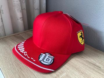 ✅ Charles Leclerc 2020 pet Scuderia Ferrari F1 cap Snapback beschikbaar voor biedingen