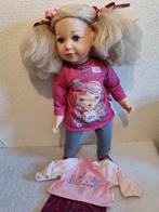 Leuke Grote Meisjes Pop Sally 🎀 van Zapf Creation  = 63 cm., Ophalen of Verzenden, Gebruikt, Babypop