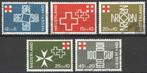 Nederland NVPH nr 889/93 gestempeld Rode Kruis 1967, Verzenden, Na 1940, Gestempeld