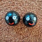 Vintage Zwarte Piet Knikkers kralen hout- Set van 2, Ophalen of Verzenden, Gebruikt