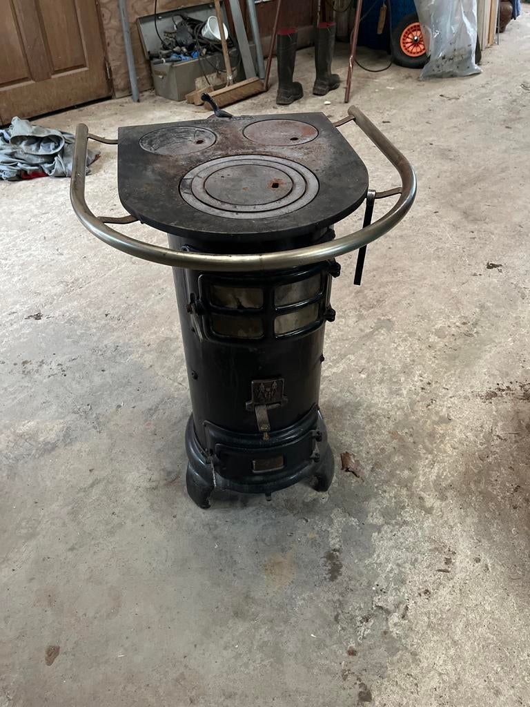 Etna Houtkachel Fornuis - Klassiek en Functioneel, Ophalen, Gebruikt, Houtkachel, Vrijstaand