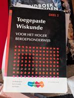 Toegepaste Wiskunde voor het hoger beroepsonderwijs deel 2, Ophalen of Verzenden, Zo goed als nieuw, A. Sluijter; C. de Joode; J.H. Blankespoor