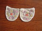 2 oude prachtige gave kralen borduurwerk kraagjes?, Ophalen of Verzenden, Gebruikt