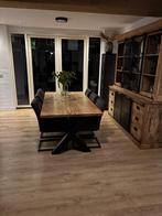Complete Mango Houten Inboedel - Nieuwstaat!, Ophalen, 150 tot 200 cm, 75 cm of meer, Rechthoekig