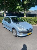 Peugeot 206 1.4 X-line 3D 2001 Grijs, Auto's, Voorwielaandrijving, 4 cilinders, Origineel Nederlands, Particulier