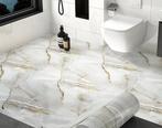 Witte Marmer Look Folie, Ophalen of Verzenden, Minder dan 10 m², Wit, Marmer
