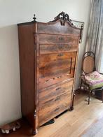 Antieke secretaire kast met veel opbergruimte, Antiek en Kunst, Ophalen