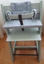 Mooie stokke tripp trapp stoel compleet, Ophalen, Gebruikt, Meegroeistoel, Stoelverkleiner