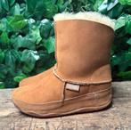 Bijna Nieuwe Mukluk laarsjes van Fitflop maat 38, Fitflop, Bruin, Lage of Enkellaarzen, Ophalen of Verzenden
