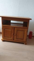 houten tv meubel uitschuifbaar, Ophalen, Zo goed als nieuw, 25 tot 50 cm, Minder dan 100 cm