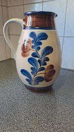 Vintage Delfts aardewerk kruik geglazuurd gemarkeerd., Antiek en Kunst, Antiek | Vazen, Ophalen of Verzenden