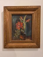 Bloemenstilleven in lijst, Antiek en Kunst, Kunst | Schilderijen | Klassiek, Ophalen