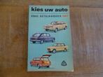 Kies uw Auto - KNAC Autojaarboek 1967 - Nederlands, Verzenden, Gelezen, Algemeen