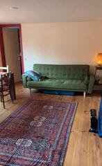 GRATIS groene slaapbank, Huis en Inrichting, Slaapkamer | Slaapbanken, Ophalen, Gebruikt, Tweepersoons, 140 cm