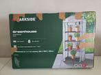 ARKSIDE Greenhouse - Kweekkas met 4 schappen, Folie, Ophalen, Staal, Kweekkas